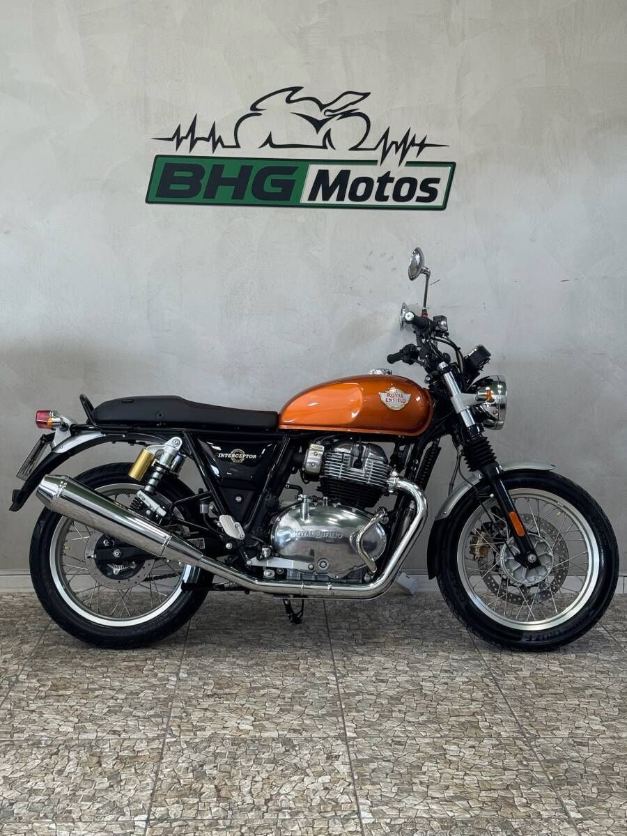 ROYAL ENFIELD INTERCEPTOR 650 ABS LARANJA R$25.900 - Foto 3