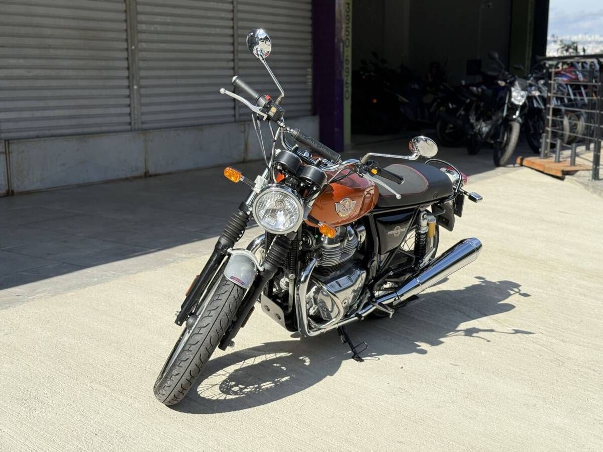 ROYAL ENFIELD INTERCEPTOR 650 ABS LARANJA R$25.900 - Foto 4