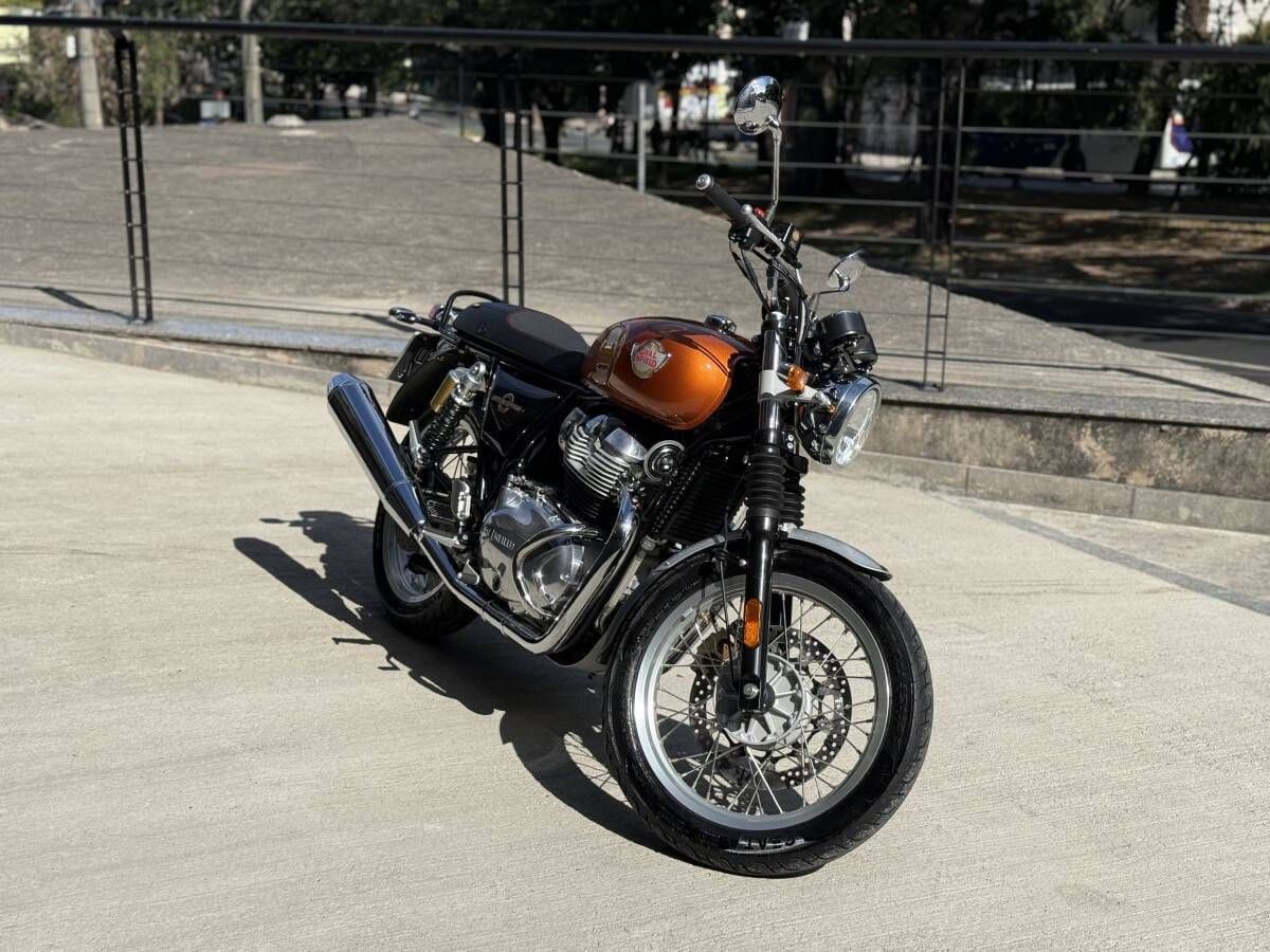 ROYAL ENFIELD INTERCEPTOR 650 ABS LARANJA R$25.900 - Foto 5