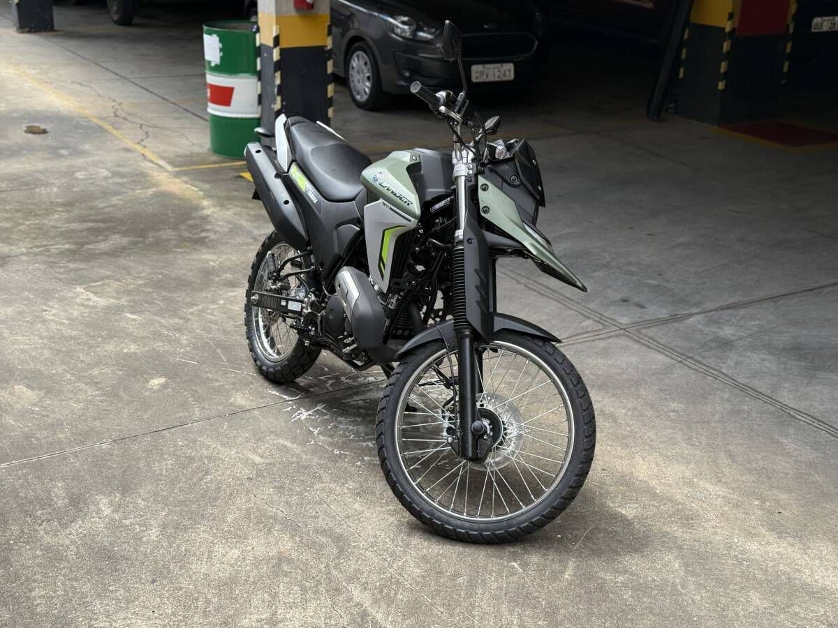 XTZ 250 LANDER VERDE 0KM R$13.900,00+ 61x R$511,00 - Foto 3