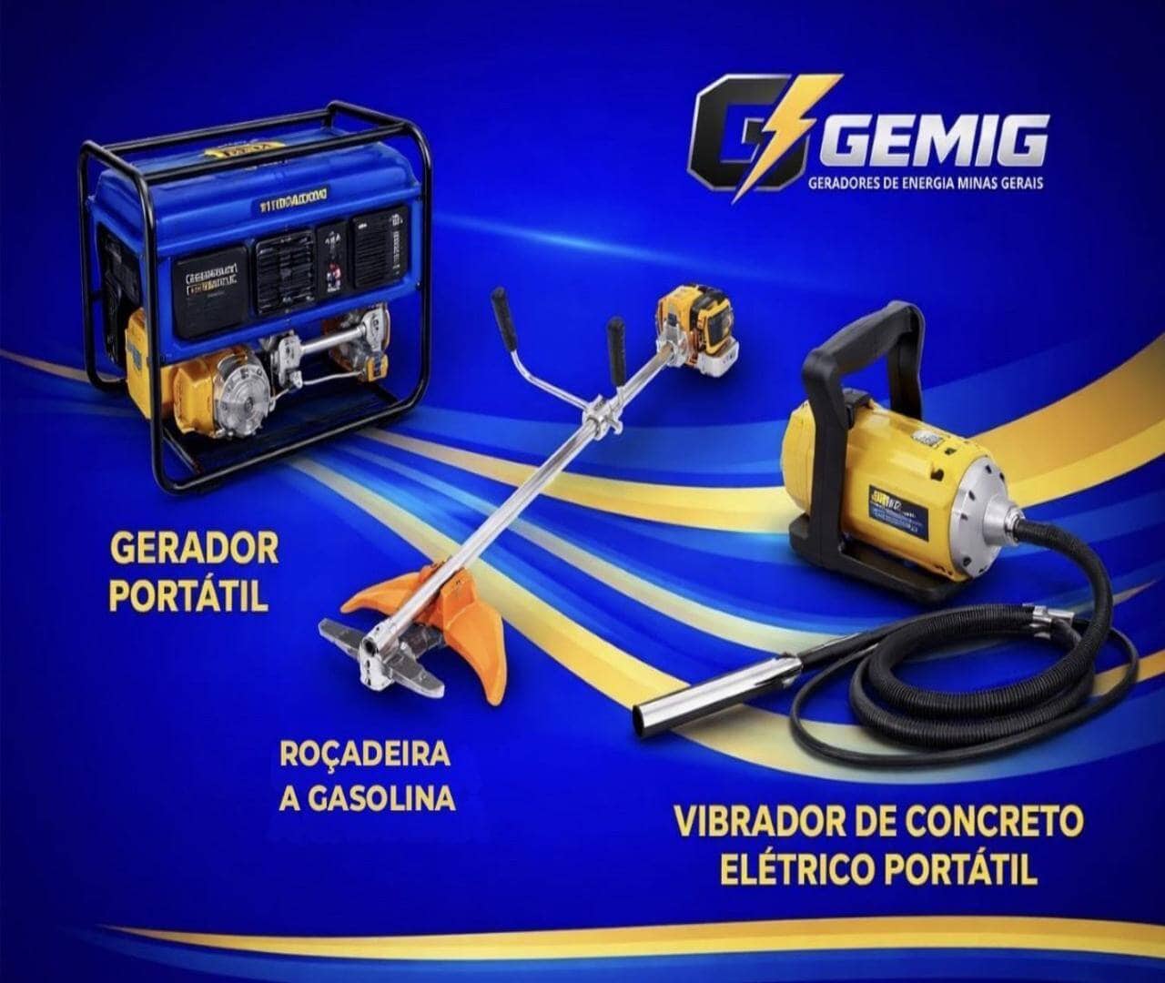 Geradores Portáteis a Gasolina