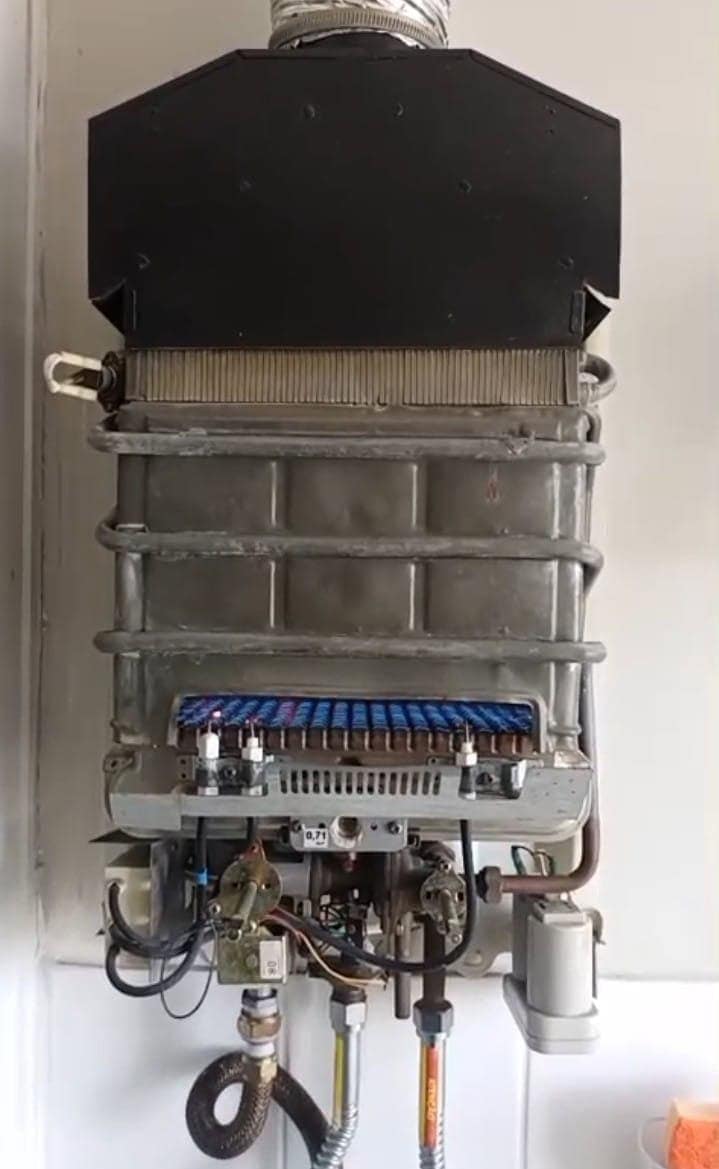 Manutenção de aquecedores