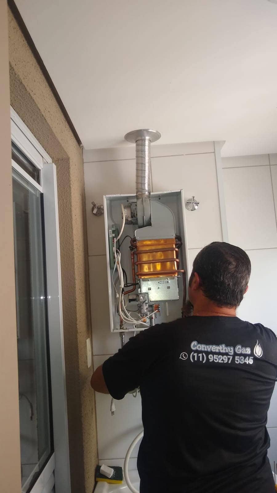Manutenção e instalação de aquecedores