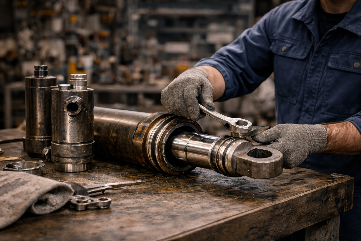 Assistência Técnica em Cilindros Hidráulicos: Segurança e Eficiência para sua Operação