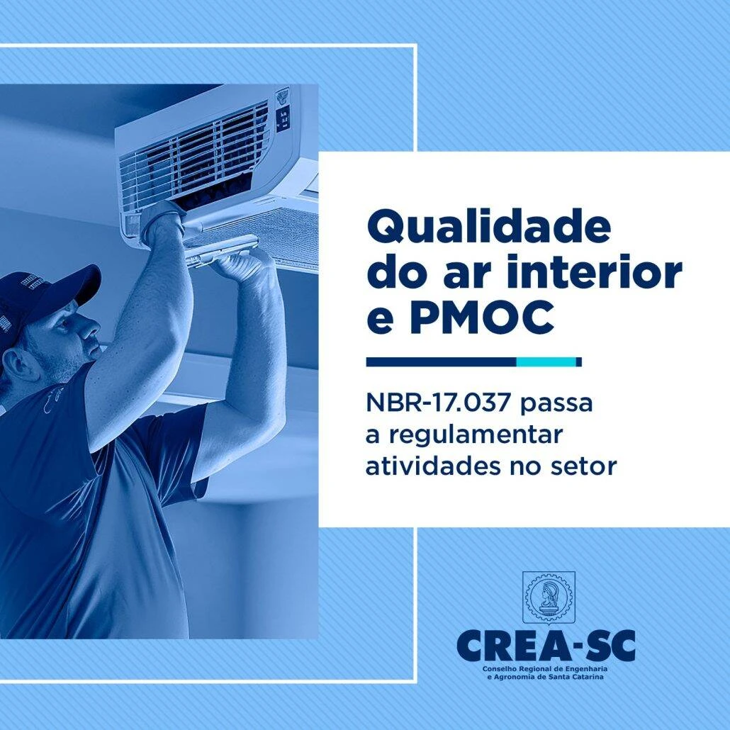 NBR-17.037/2023 passa a regulamentar atividades no setor de Qualidade do Ar Interior e PMOC