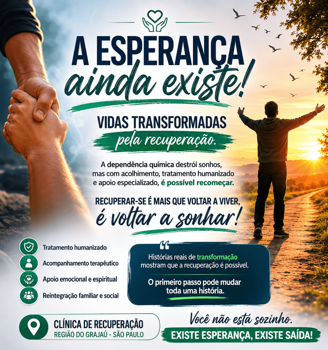 A Esperança Ainda Existe: Vidas Transformadas Pela Recuperação