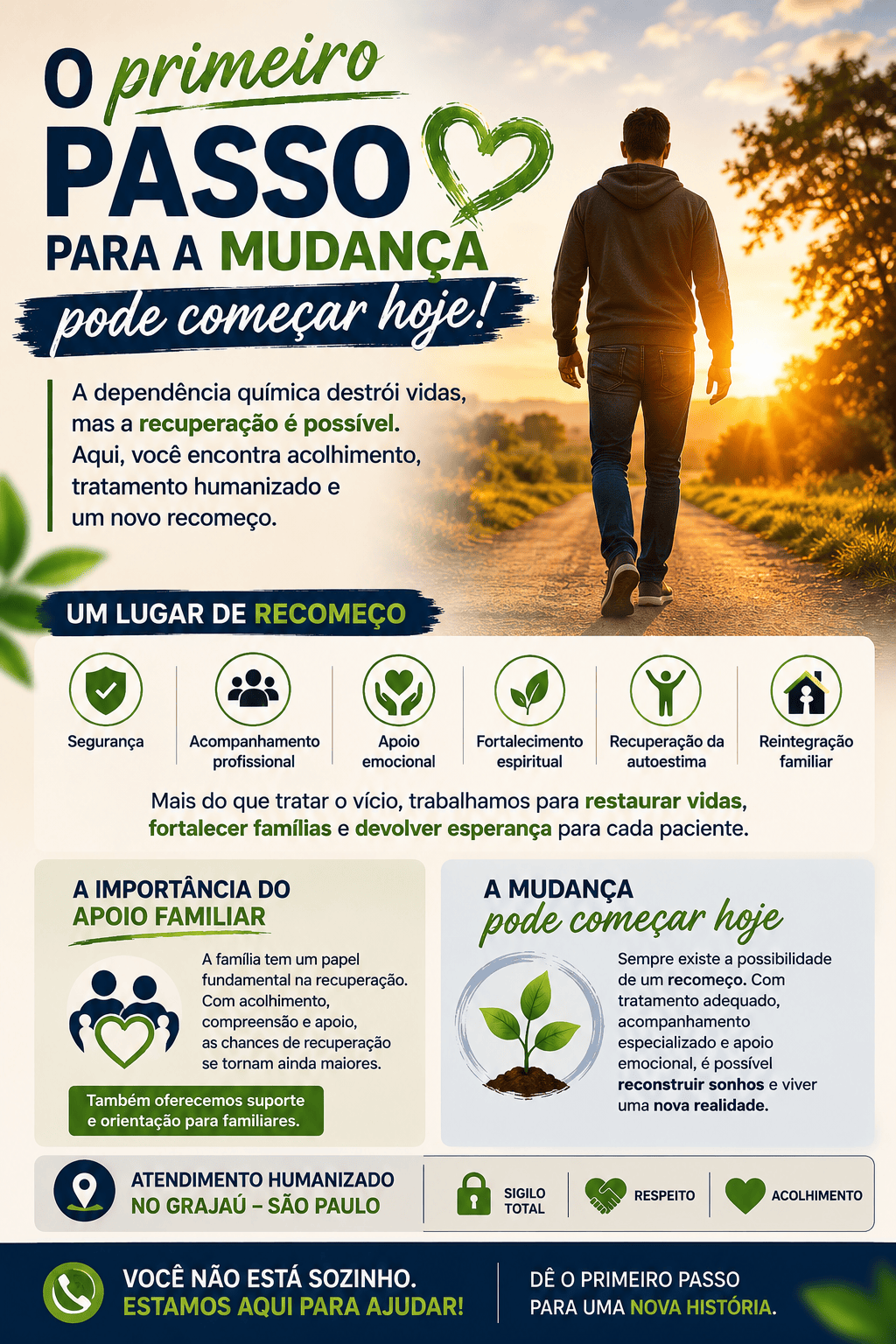 O Primeiro Passo Para a Mudança Pode Começar Hoje