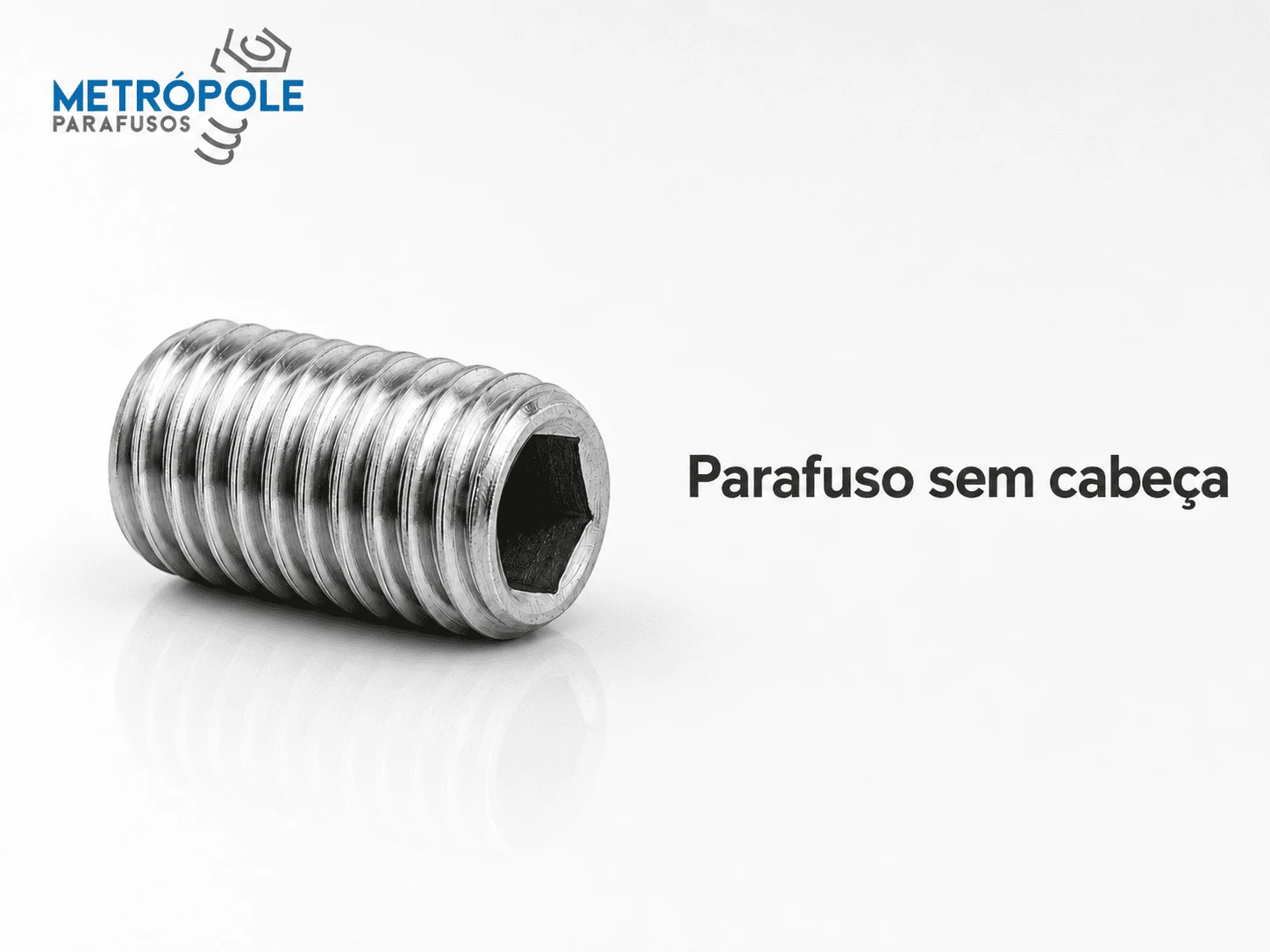 Parafuso Allen S/cabeça - Foto 2