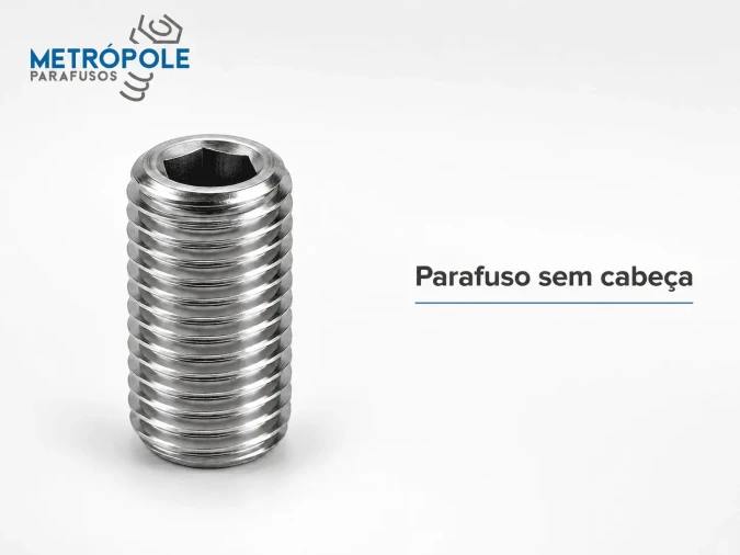 Parafuso Allen S/cabeça - Foto 1