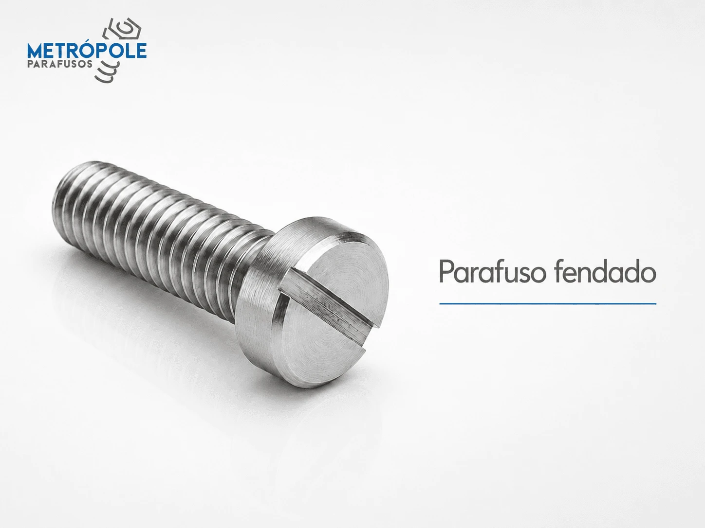 Parafuso Fendado - Foto 1