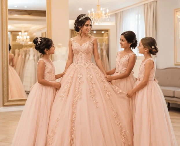 Vestidos para Debutantes e Damas de Honra - Foto 1