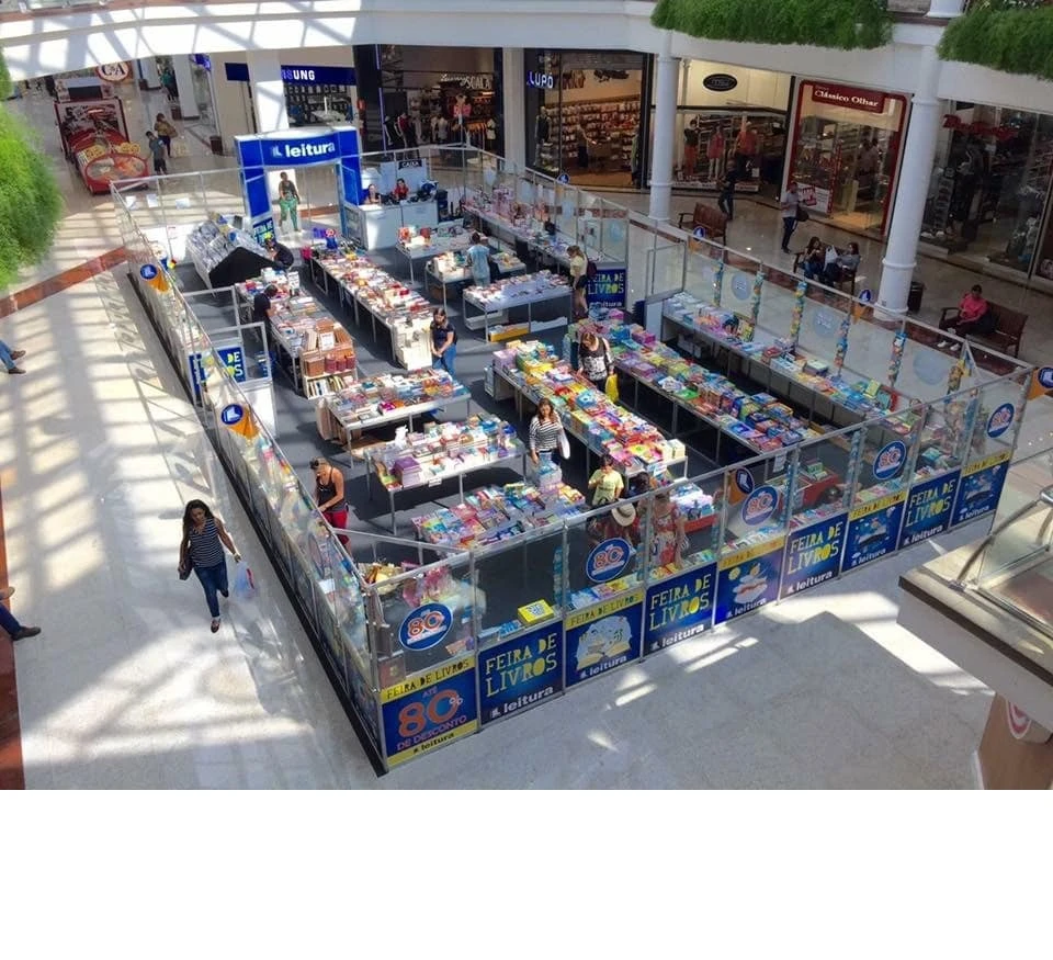 STAND LEITURA - FEIRA DE LIVROS MINAS SHOPPIN