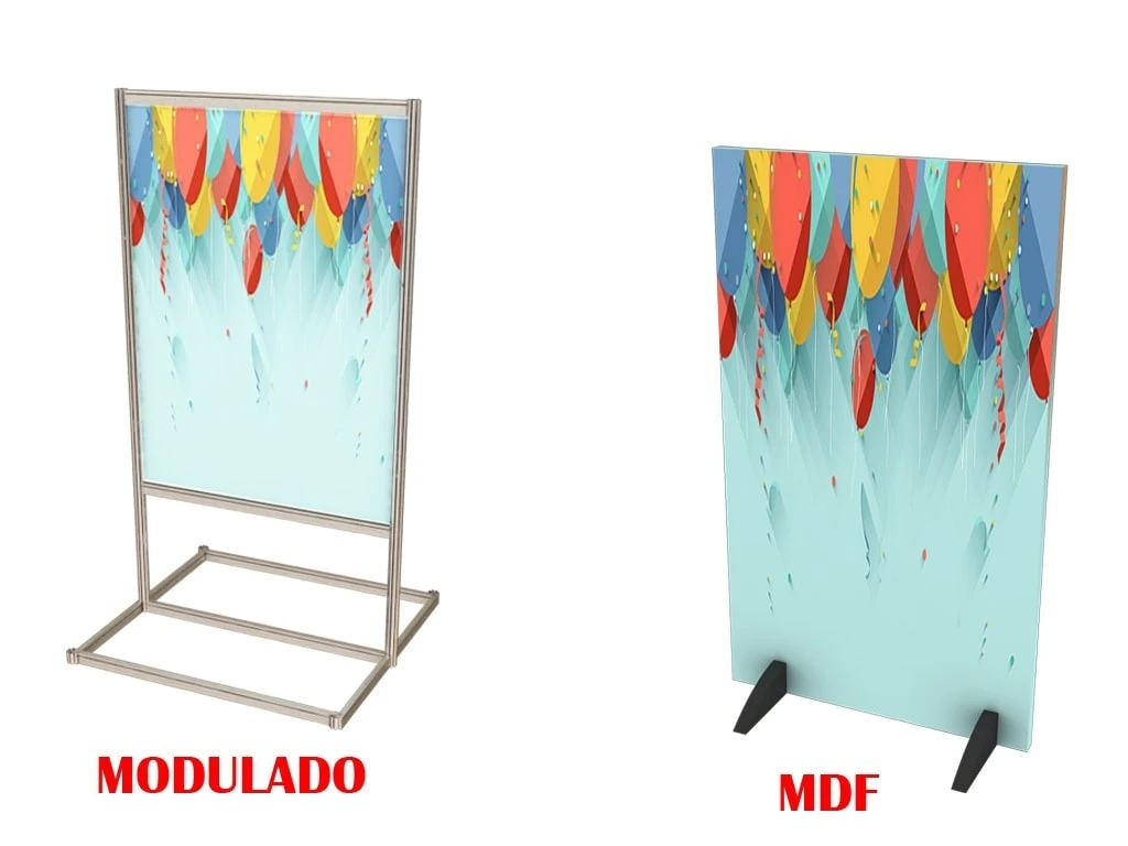 Totem sinalização