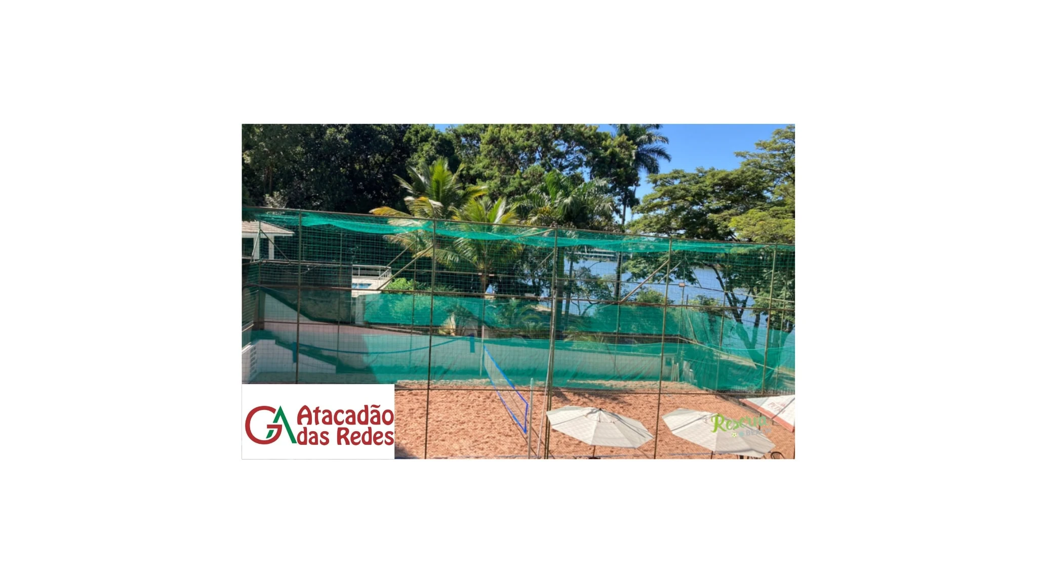 Rede proteção quadras Eldorado
